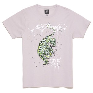Koszulki Ed Hardy Crawling Tiger Tee Męskie Fioletowe | JURZNH195