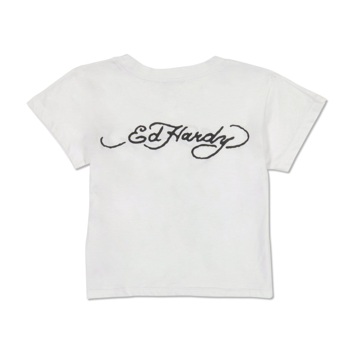 Baby Tees Ed Hardy Swallow Bird Baby Tee Damskie Białe | HURSKO954