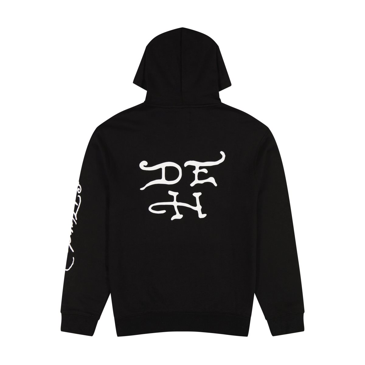 Bluza z Kapturem Ed Hardy Battle Skull Black Pullover Hoodie Męskie Czarne | CXILQT826