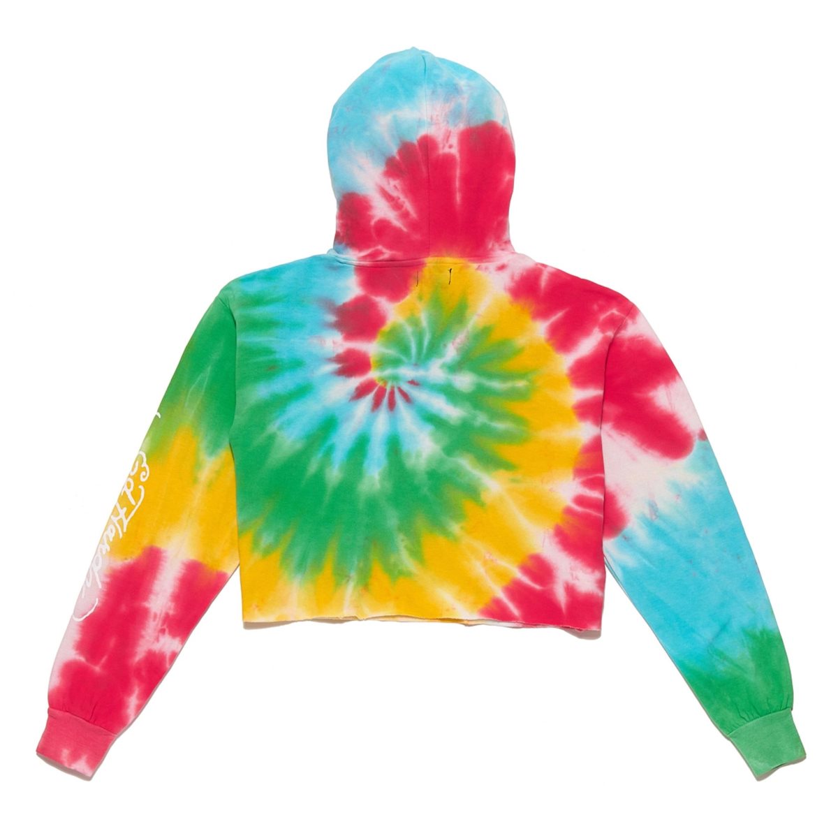 Bluza z Kapturem Ed Hardy Rose Skull Cropped Fleece Hoodie Damskie Kolorowe | DFAJWS749