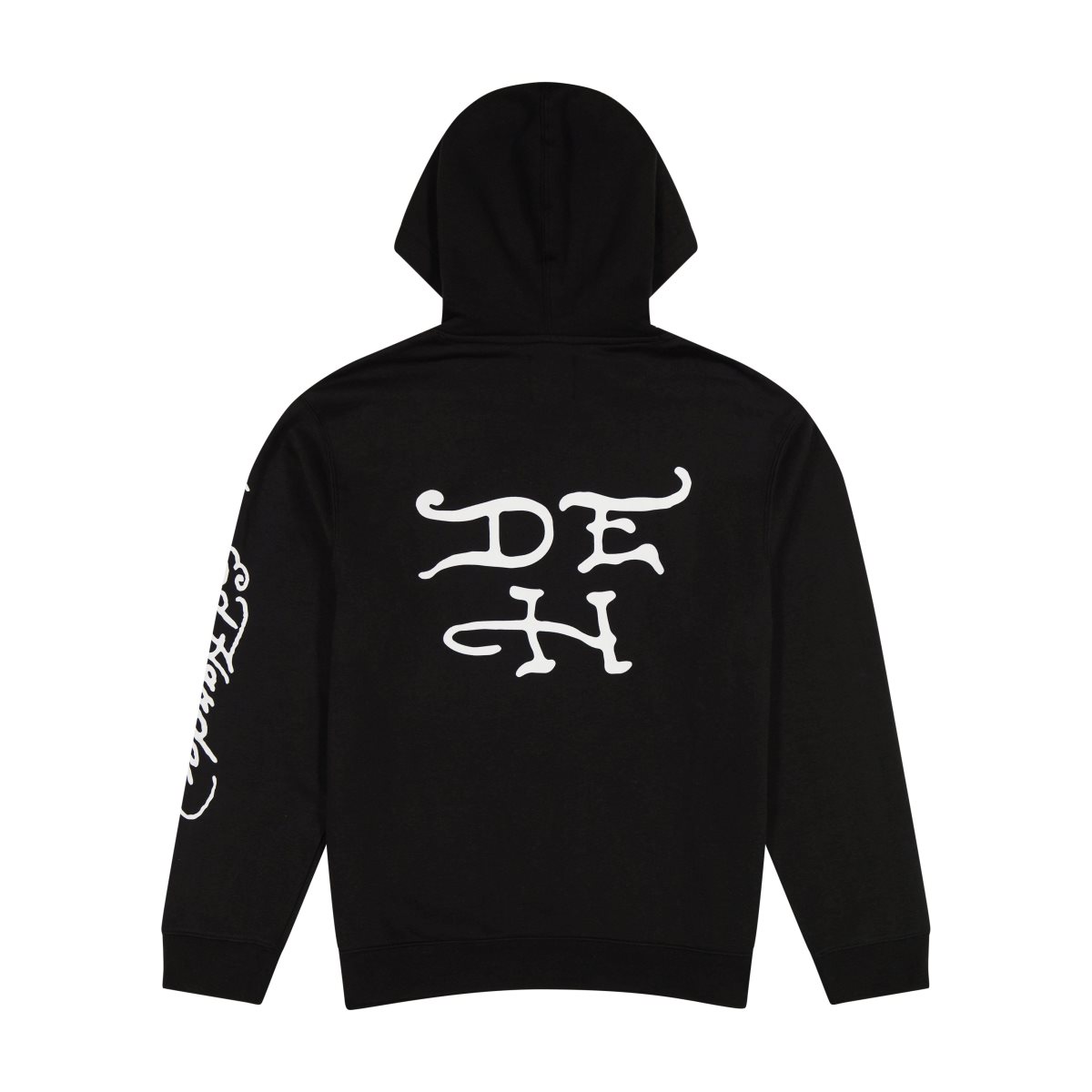 Bluza z Kapturem Ed Hardy Tiger Panther Black Pullover Hoodie Męskie | IJOHKA704