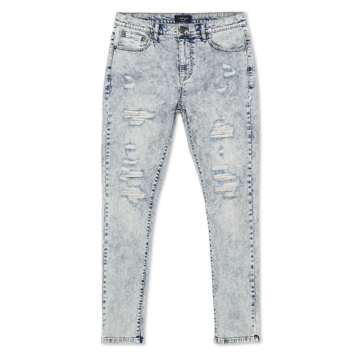 Denim Ed Hardy Screaming Tiger Slim Skinny Jean Damskie Destructed Acid | OXPNLT419