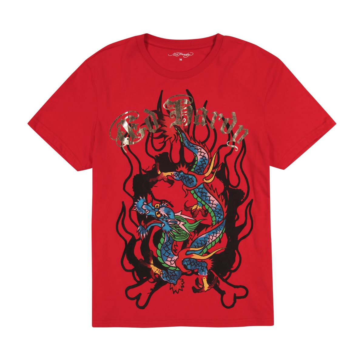 Koszulki Ed Hardy Dragon Tee Męskie Czarne | JTZWES570
