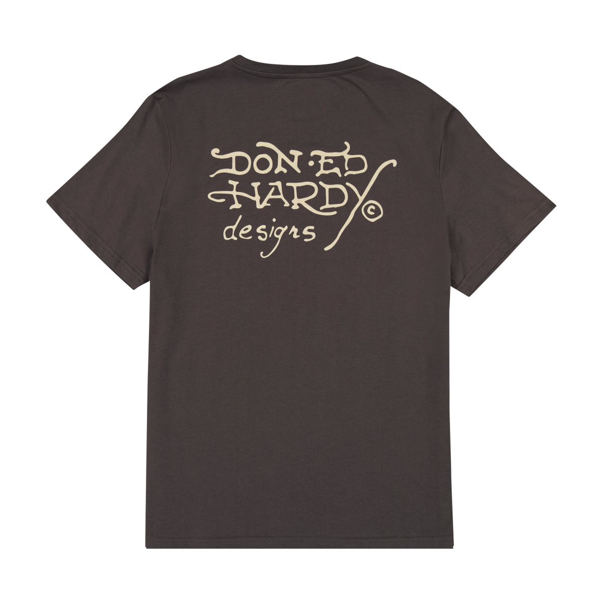 Koszulki Ed Hardy Eagle Battle Tee Męskie Szare | QWHKRO649