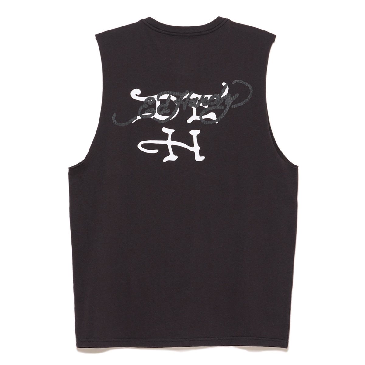 Koszulki Ed Hardy Retro Tiger Cut Off Tee Męskie Czarne | IQXHGF836