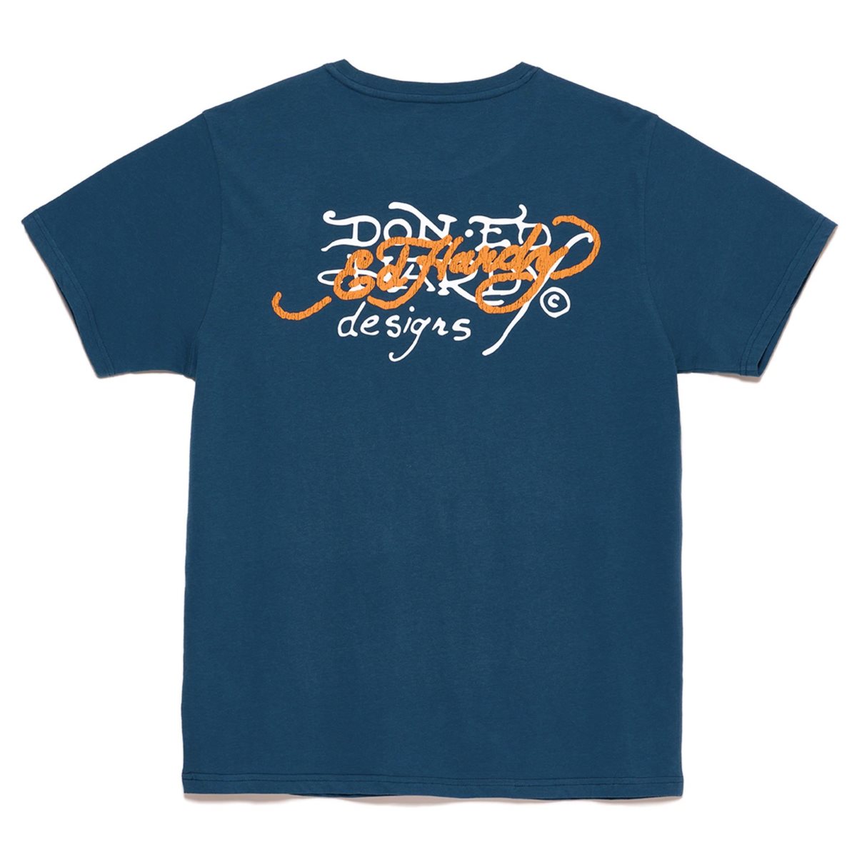 Koszulki Ed Hardy Screaming Tiger Tee Męskie Granatowe | FPORAM952