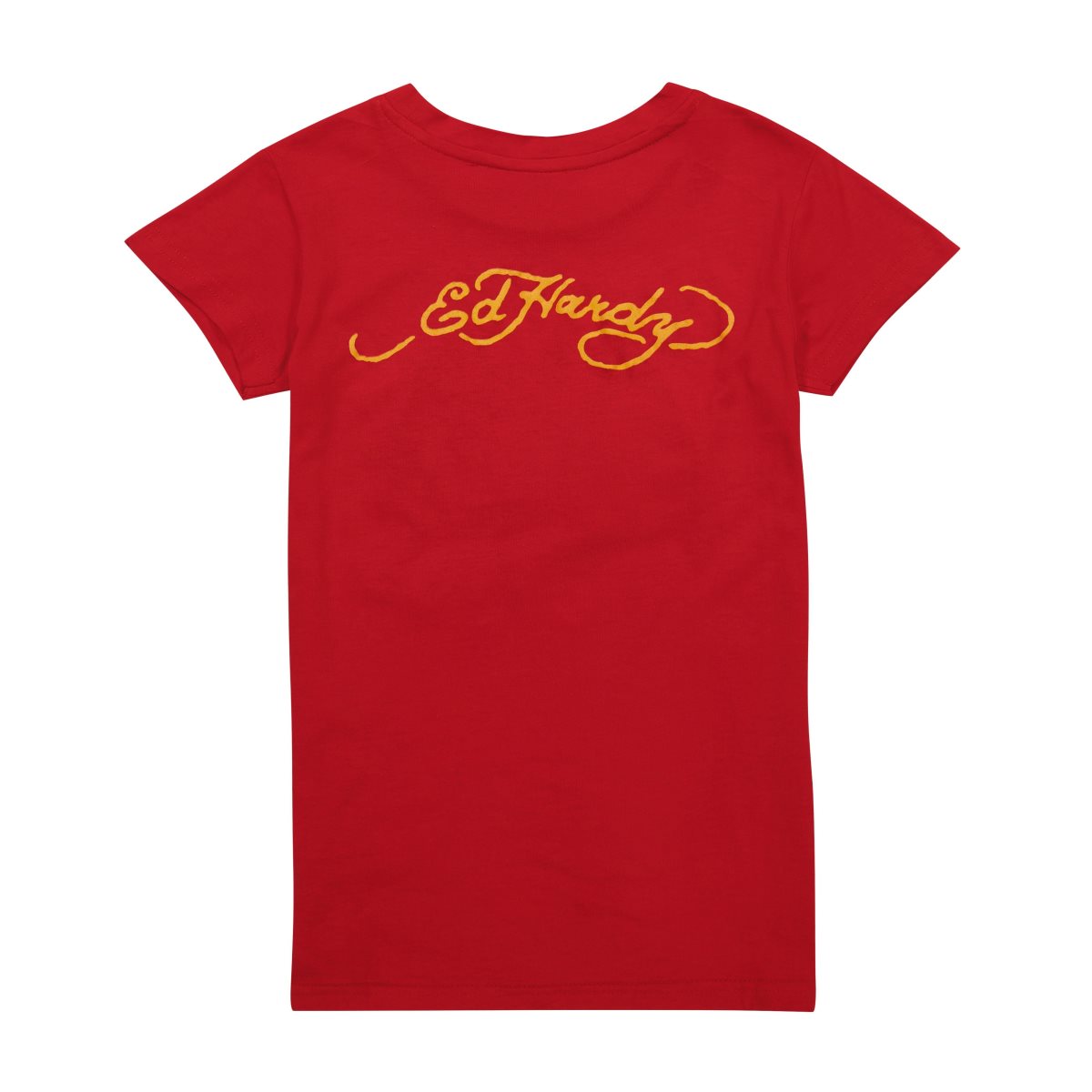Najfatalniejszy Ed Hardy Love Eternal Fitted Tee Damskie Różowe | VJCZDB497