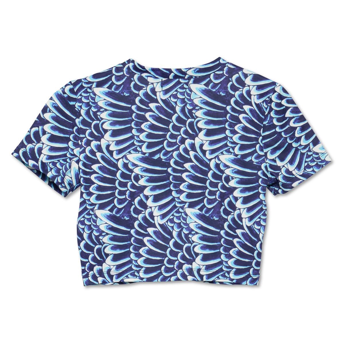 Najfatalniejszy Ed Hardy Power Mesh Wings Sport Crew Tee Damskie Niebieskie | HONKIZ326