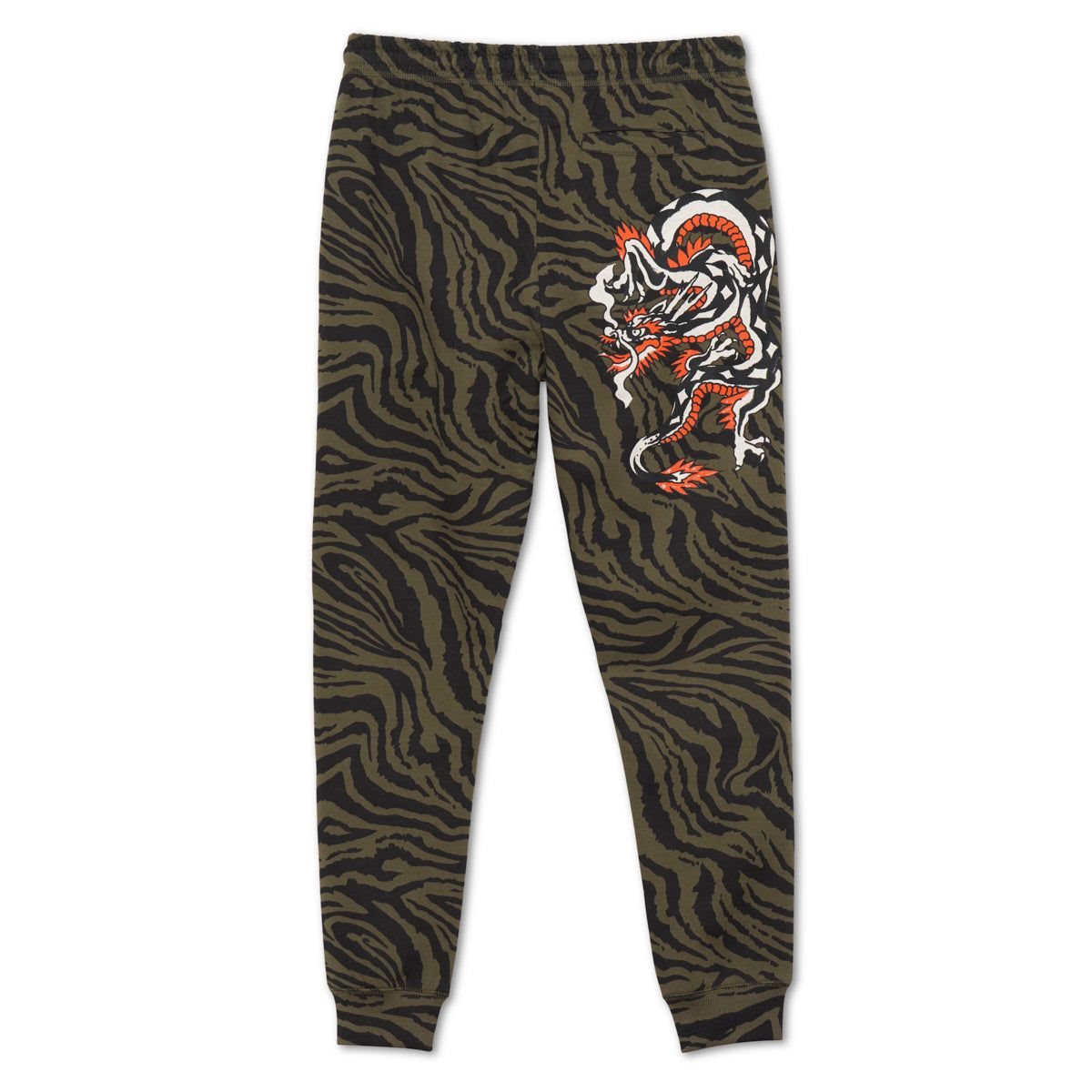 Spodnie Ed Hardy Dragon Zebra Camo Jogger Męskie Camo | YSRLWC539