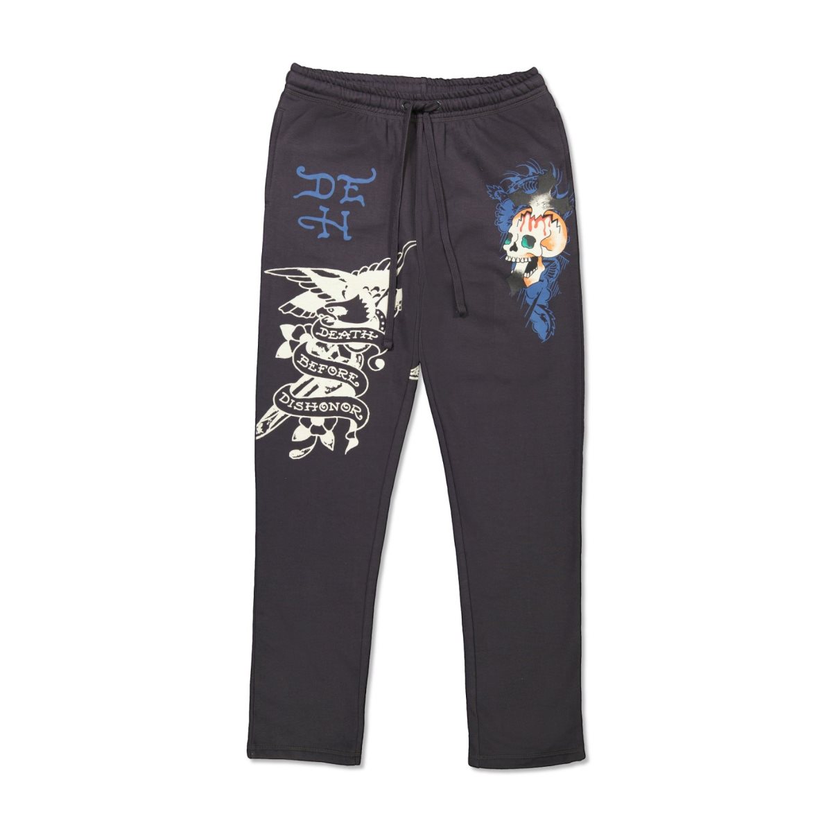 Spodnie Ed Hardy Eagle Skull Sweatpant Męskie Szare | BHXTEQ089