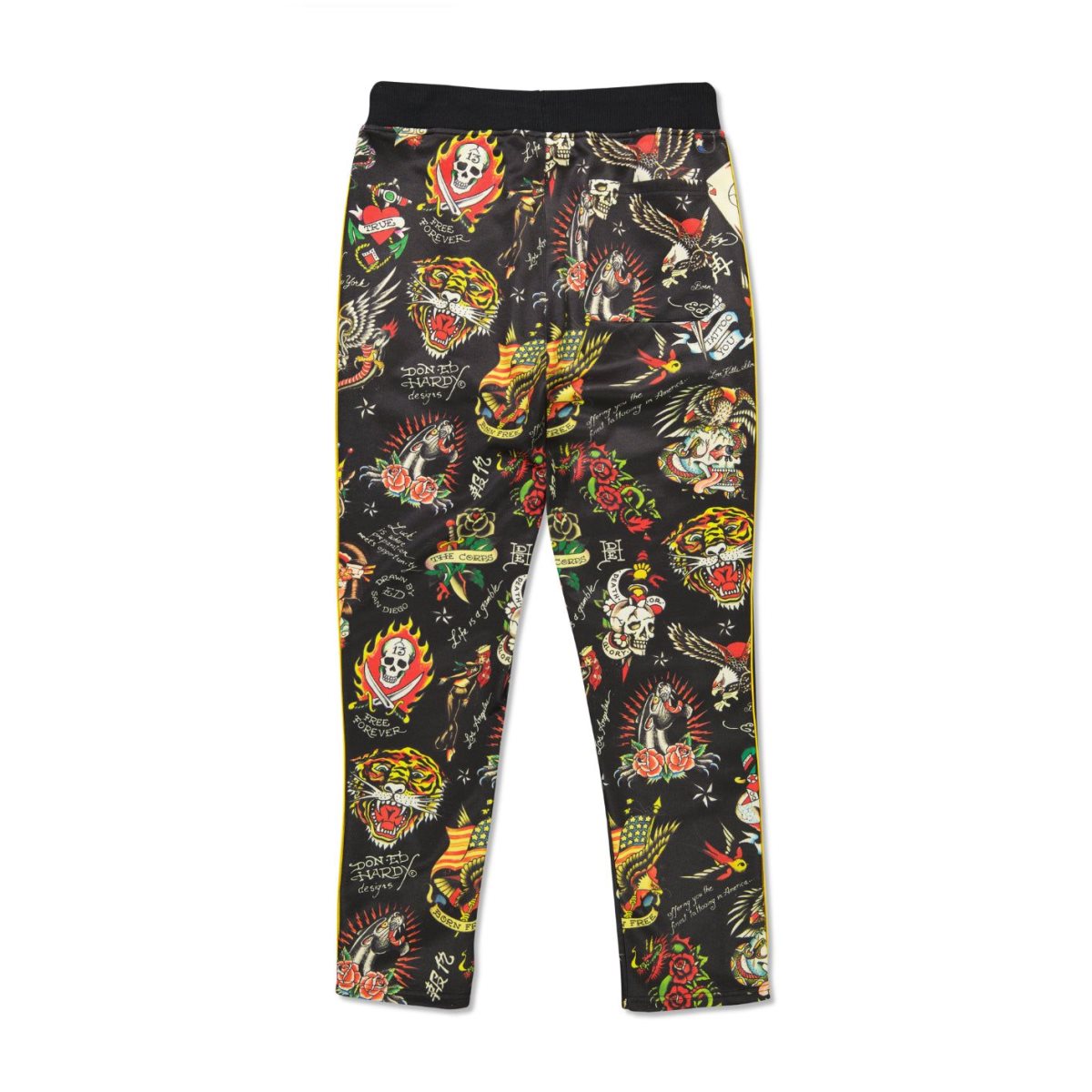 Spodnie Ed Hardy Flashboard Trackpant Męskie Czarne | DYSTIU671
